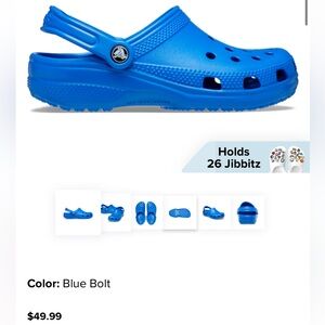 CLASSIC ORIGINAL CLOG blue crocs